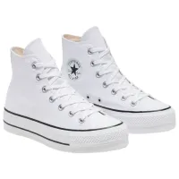 Кеды для женщин Converse Chuck Taylor All Star Canvas Platform High Top Демисезон / Белый