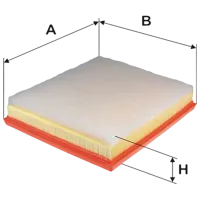 Filtru de aer Wix Filters WA9802 WX-WA9802