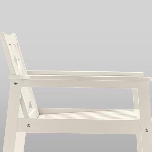 Садовый стул Ikea Bondholmen Массив / Массив / Бежевый Beige photo 2