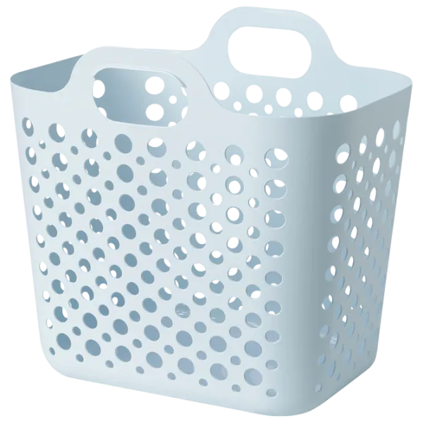 Корзина для белья Ikea Slibb 24л / Пластик / Синий  photo 1