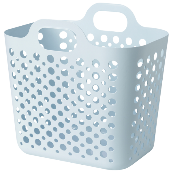 Корзина для белья Ikea Slibb 24л / Пластик / Синий  photo 1