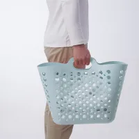 Coș pentru rufe Ikea Slibb 24l / Plastic / Blue photo 4