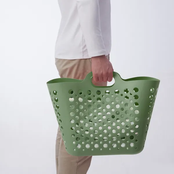 Coș pentru rufe Ikea Slibb 24l / Plastic / Green  photo 4