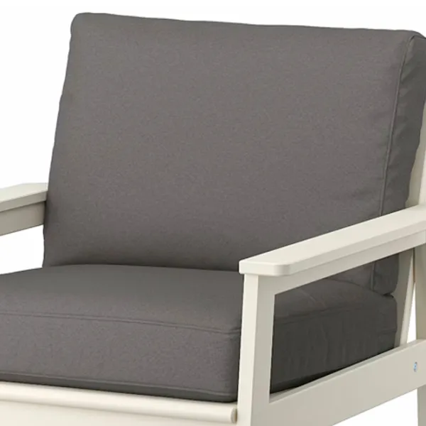 Садовый стул Ikea Bondholmen/Froson/Duvholmen  Массив / Массив / Белый Серый photo 4