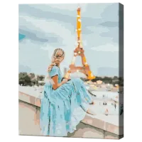 Картина по номерам Art Gallery Эйфелева башня EX6627 40 x 30 cm / Вертикальная
