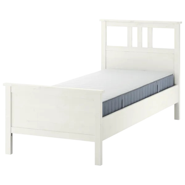 Pat Ikea Hemnes/Valevag 90 x 200 cm / Masiv / White photo 1