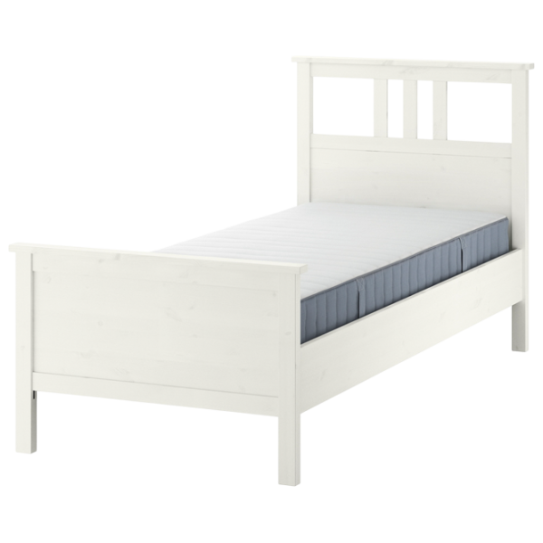 Pat Ikea Hemnes/Valevag 90 x 200 cm / Masiv / White photo 1