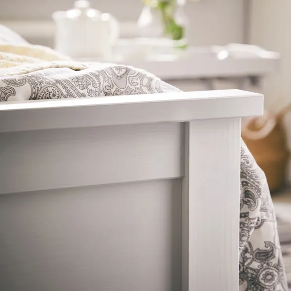 Pat Ikea Hemnes/Valevag 90 x 200 cm / Masiv / White photo 7