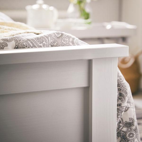 Pat Ikea Hemnes/Valevag 90 x 200 cm / Masiv / White photo 7