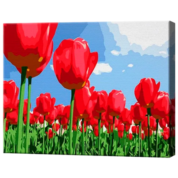 Pictură pe numere Art Gallery Lalele aprinse EX5826 40 x 30 cm / Orizontală photo 1 Pictură pe numere Art Gallery Lalele aprinse EX5826 40 x 30 cm / Orizontală photo 1