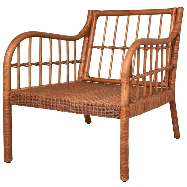 Scaun de grădină Ikea Holmsta Ratan natural / Ratan natural / Brown Brown photo 1