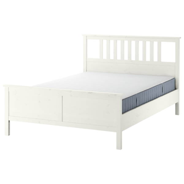 Кровать Ikea Hemnes/Valevag Extra 140 x 200 см / Массив / Белый photo 1 Кровать Ikea Hemnes/Valevag Extra 140 x 200 см / Массив / Белый photo 1