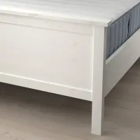 Кровать Ikea Hemnes/Valevag Extra 140 x 200 см / Массив / Белый photo 7