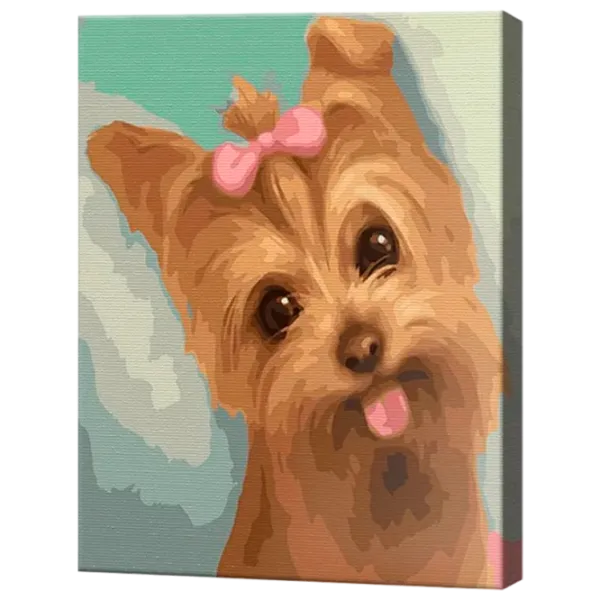 Картина по номерам Art Gallery Милый йорк EX7462 40 x 30 cm / Вертикальная photo 1 Картина по номерам Art Gallery Милый йорк EX7462 40 x 30 cm / Вертикальная photo 1