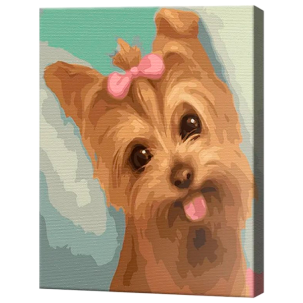 Картина по номерам Art Gallery Милый йорк EX7462 40 x 30 cm / Вертикальная photo 1 Картина по номерам Art Gallery Милый йорк EX7462 40 x 30 cm / Вертикальная photo 1