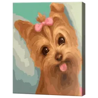 Картина по номерам Art Gallery Милый йорк EX7462 40 x 30 cm / Вертикальная