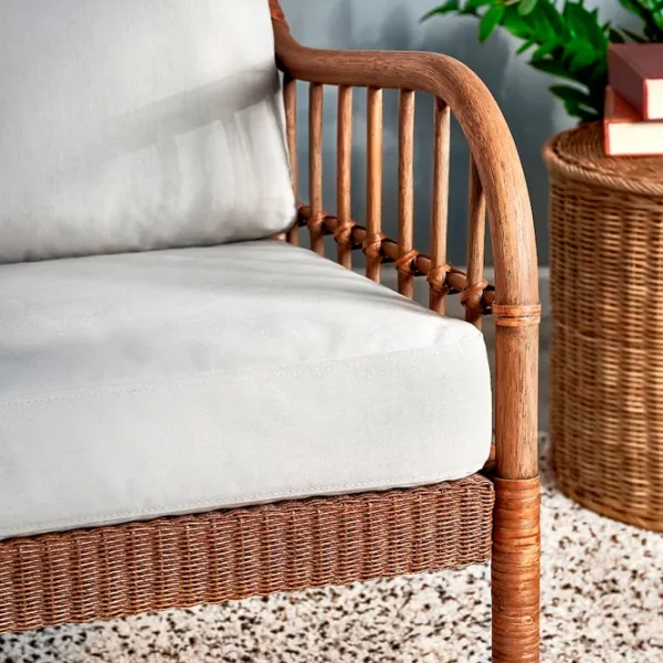Scaun de grădină Ikea Holmsta/Froknabo Ratan natural / Ratan natural / Brown Brown photo 3 Scaun de grădină Ikea Holmsta/Froknabo Ratan natural / Ratan natural / Brown Brown photo 3