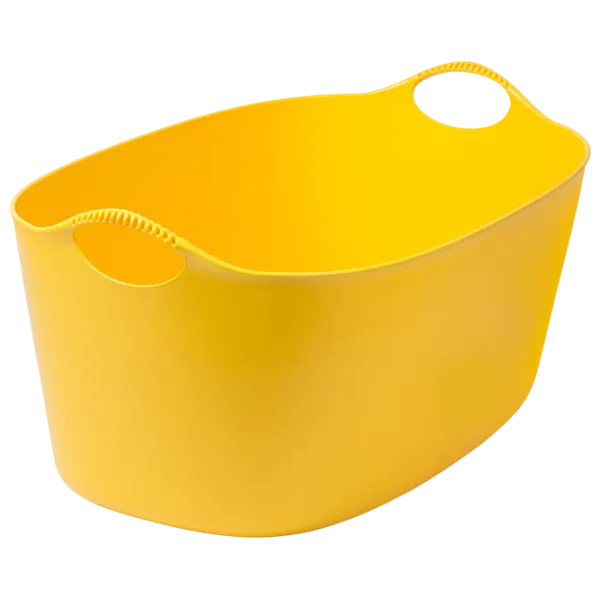 Coș pentru rufe Ikea Torkis 35l / Polietilenă / Yellow photo 1