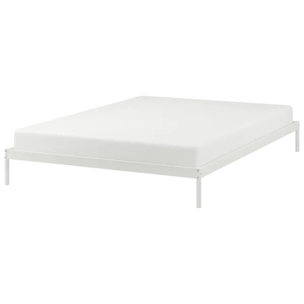 Кровать Ikea Vevelstad 160 x 200 см / Шпон / Белый photo 1