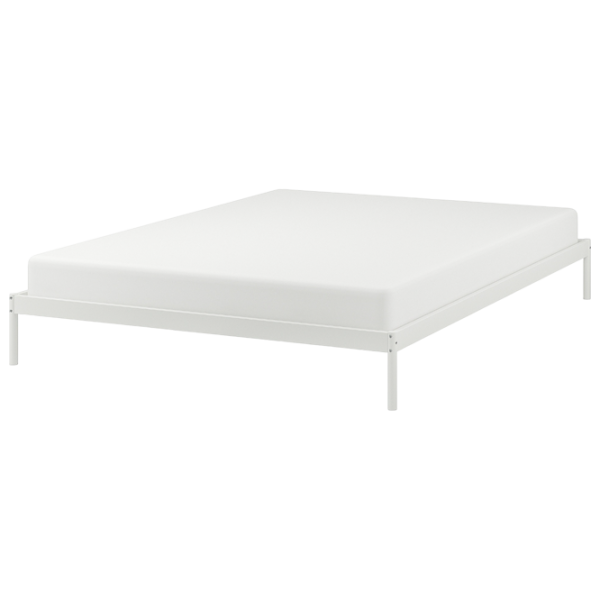 Кровать Ikea Vevelstad 160 x 200 см / Шпон / Белый photo 1