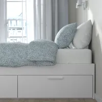 Pat Ikea Brimnes Lonset 140 x 200 cm / Masiv / White photo 3