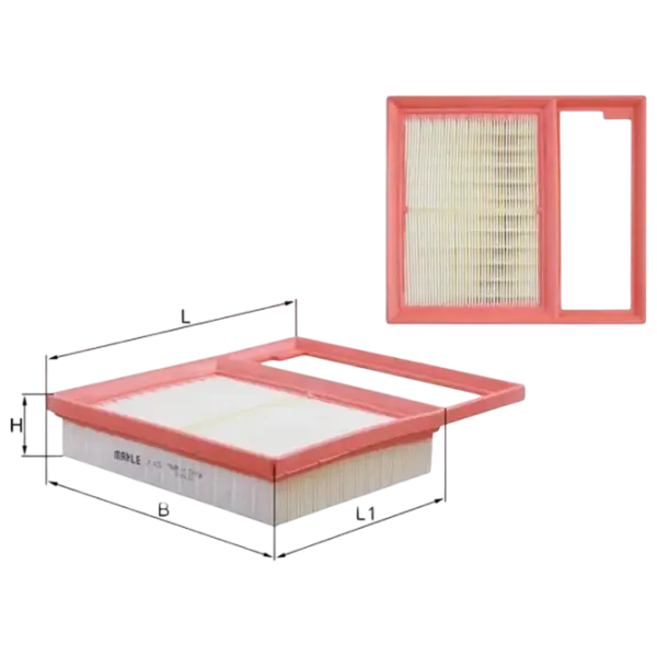 Filtru de aer Mahle LX 4157 MHL-LX 4157 photo 3 Filtru de aer Mahle LX 4157 MHL-LX 4157 photo 3