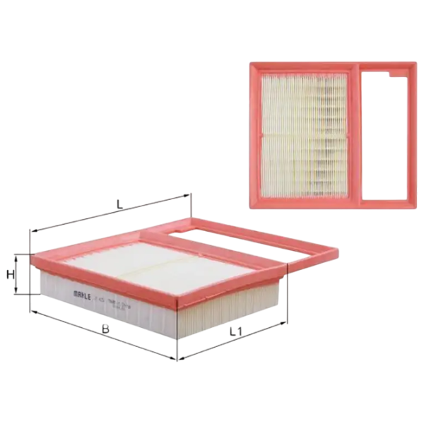 Filtru de aer Mahle LX 4157 MHL-LX 4157 photo 3 Filtru de aer Mahle LX 4157 MHL-LX 4157 photo 3