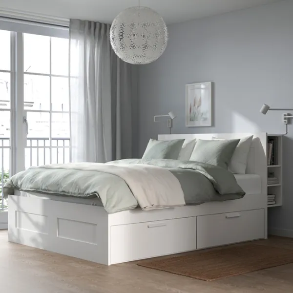 Pat Ikea Brimnes Lindbaden 140 x 200 cm / PAL / White photo 6 Pat Ikea Brimnes Lindbaden 140 x 200 cm / PAL / White photo 6