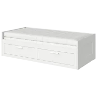 Кровать Ikea Brimnes Afjall 80 x 200 cm / ЛДСП / Белый