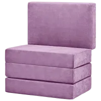 Раскладной пуфик Edka M16 Лаванда / Ткань 