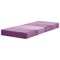 Fotoliu moale pliabil Edka M16 Lavender / Stofă photo 2