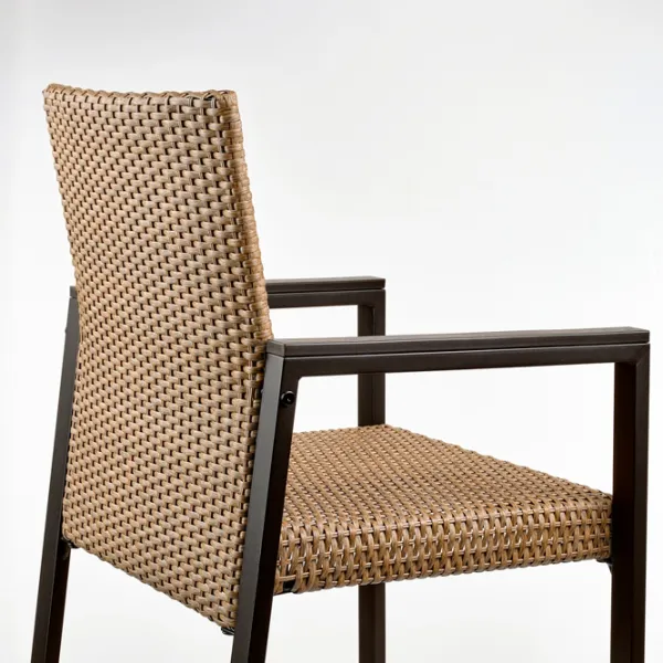 Садовый стул Ikea Varmanso Сталь / Полипропилен / Коричневый Черный photo 2 Садовый стул Ikea Varmanso Сталь / Полипропилен / Коричневый Черный photo 2