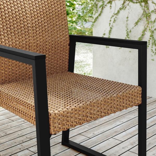 Садовый стул Ikea Varmanso Сталь / Полипропилен / Коричневый Черный photo 7 Садовый стул Ikea Varmanso Сталь / Полипропилен / Коричневый Черный photo 7