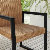 Scaun de grădină Ikea Varmanso Oțel / Polipropilenă / Brown Black photo 7