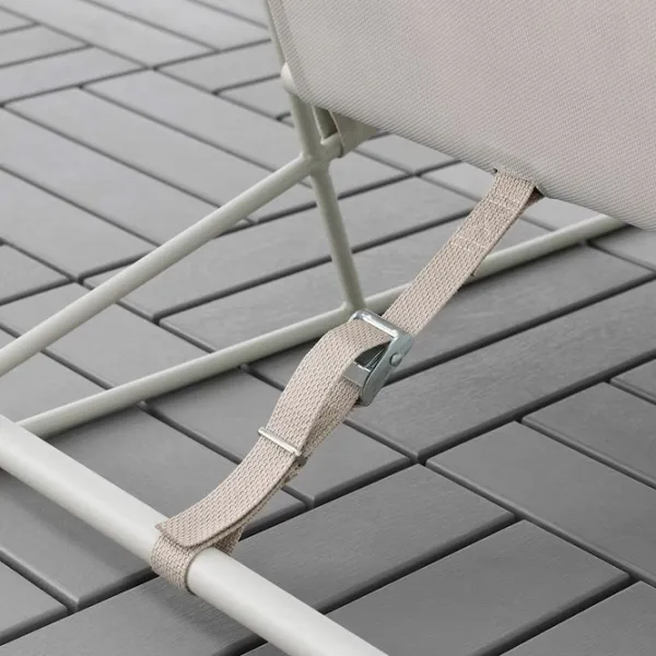 Садовый стул Ikea Havsten Сталь / Полипропилен / Бежевый Beige photo 4