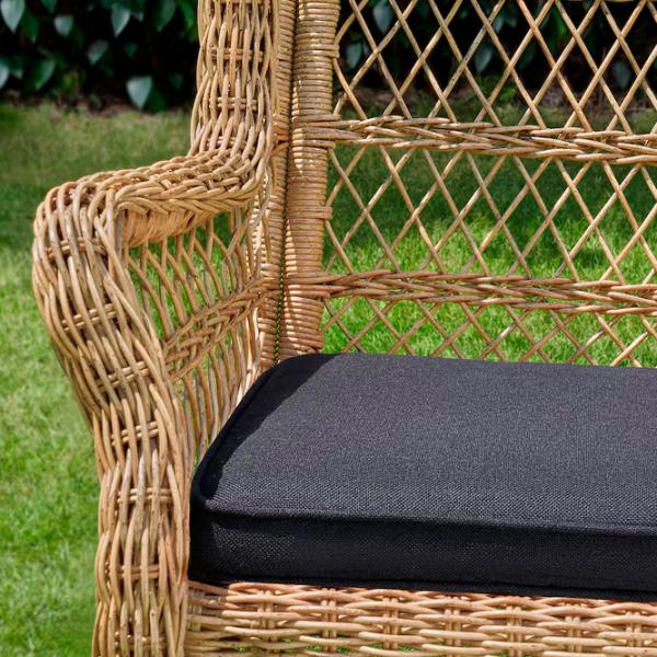 Scaun de grădină Ikea Risholmen Ratan artificial / Ratan artificial / Brown Brown photo 5 Scaun de grădină Ikea Risholmen Ratan artificial / Ratan artificial / Brown Brown photo 5