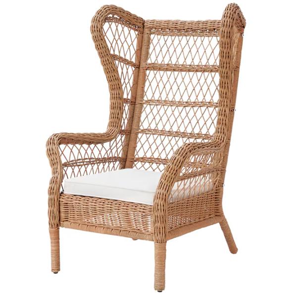Садовый стул Ikea Risholmen/Jarpon/Duvholmen Искусственный ротанг / Искусственный ротанг / Коричневый Brown photo 1 Садовый стул Ikea Risholmen/Jarpon/Duvholmen Искусственный ротанг / Искусственный ротанг / Коричневый Brown photo 1