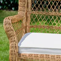 Садовый стул Ikea Risholmen/Jarpon/Duvholmen Искусственный ротанг / Искусственный ротанг / Коричневый Brown photo 2