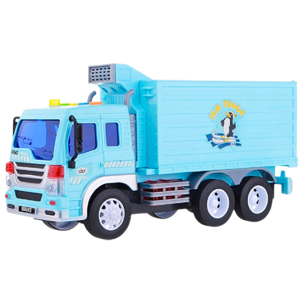 Грузовик Wenyi Refrigerator Truck WY300A  / / Серый Синий photo 1