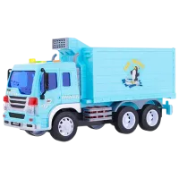 Грузовик Wenyi Refrigerator Truck WY300A  / / Серый Синий