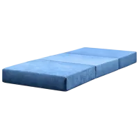 Fotoliu moale pliabil Edka M33 Blue / Stofă photo 2