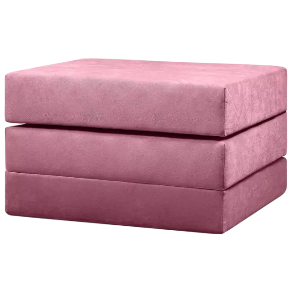 Fotoliu moale pliabil Edka M36 Pink / Stofă  photo 1