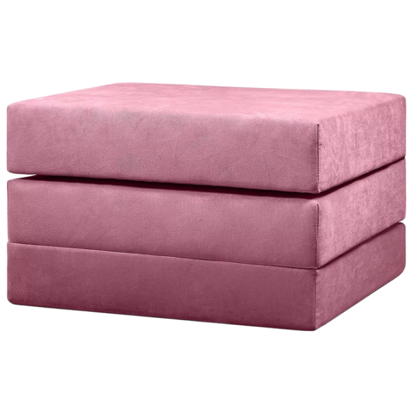 Fotoliu moale pliabil Edka M36 Pink / Stofă  photo 1