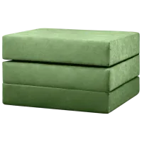 Fotoliu moale pliabil Edka M27  Green / Stofă 