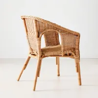 Садовый стул Ikea Agen Бамбук / Искусственный ротанг / Коричневый Brown photo 4