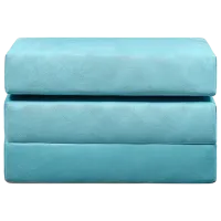 Fotoliu moale pliabil Edka M48 Sky Blue / Stofă photo 2