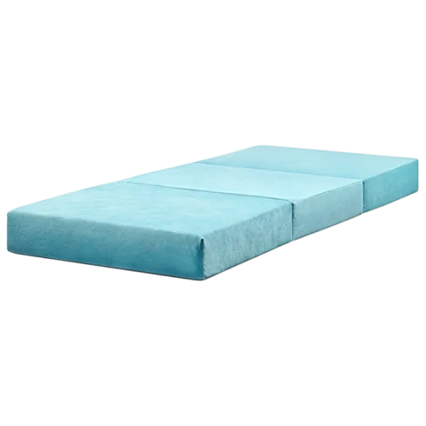 Fotoliu moale pliabil Edka M48 Sky Blue / Stofă  photo 3