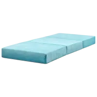 Fotoliu moale pliabil Edka M48 Sky Blue / Stofă photo 3