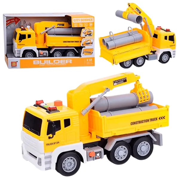 Грузовик Wenyi Builder WY813A  / / Серый Желтый photo 3
