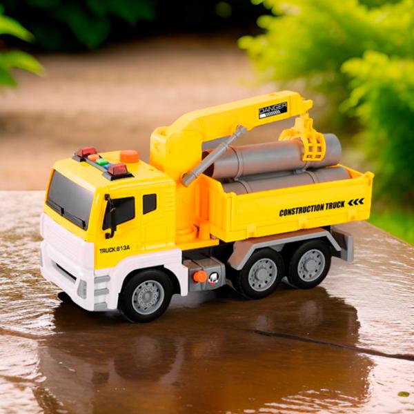 Грузовик Wenyi Builder WY813A  / / Серый Желтый photo 6